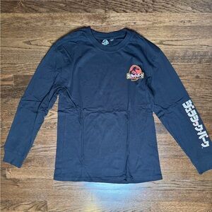 Black Long Sleeve Graphic Tee